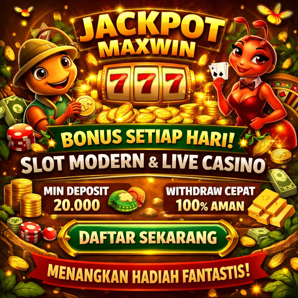 Semut4D | Sarang Hoki Dengan Jackpot Fantastis